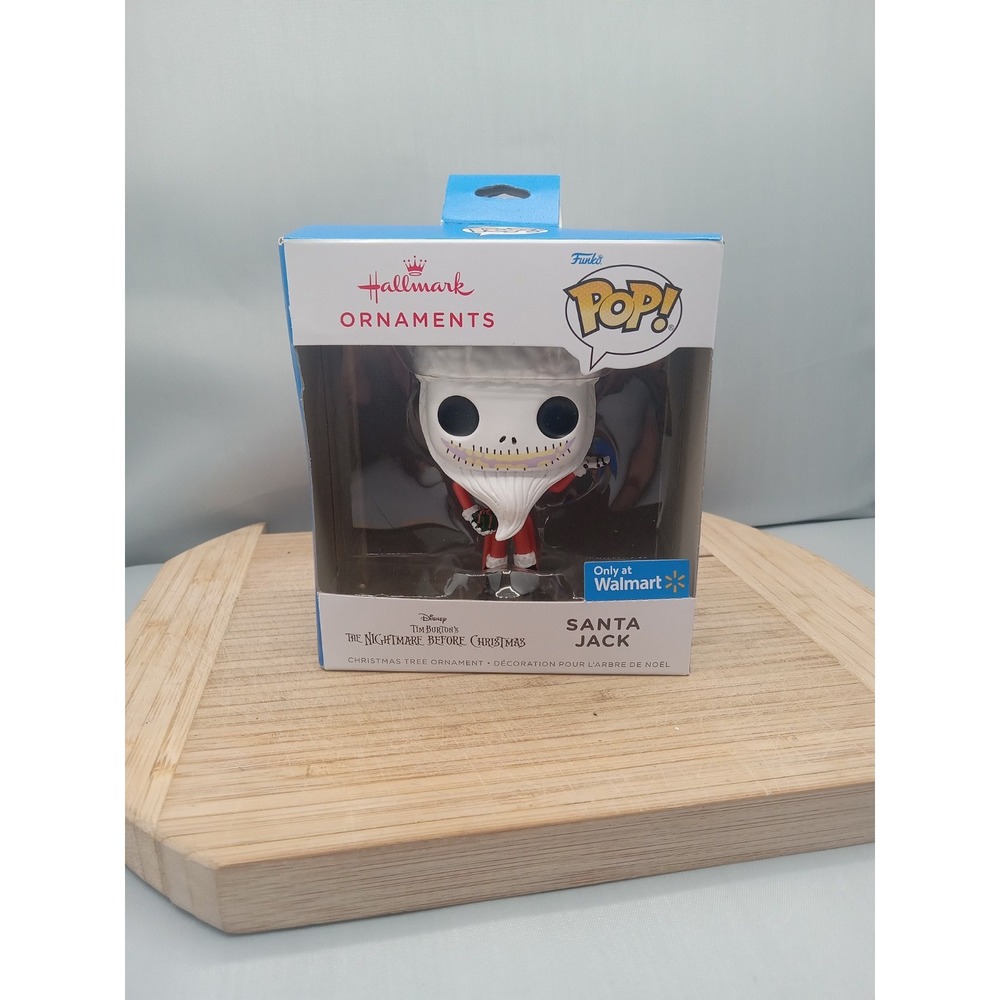 Hallmark Disney The Nightmare Before Christmas Santa Jack Funko POP Ornament New